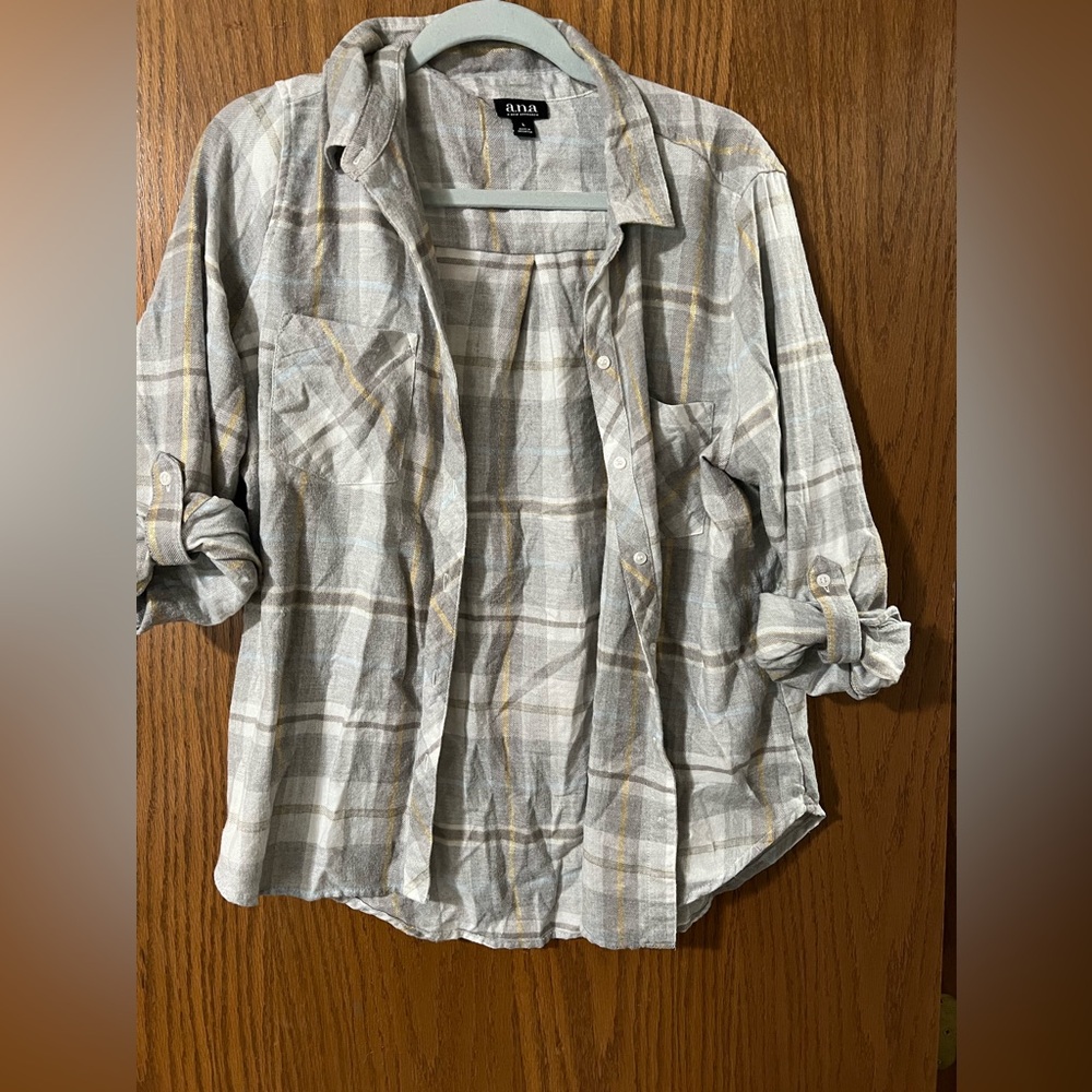ANA flannel like new size large
